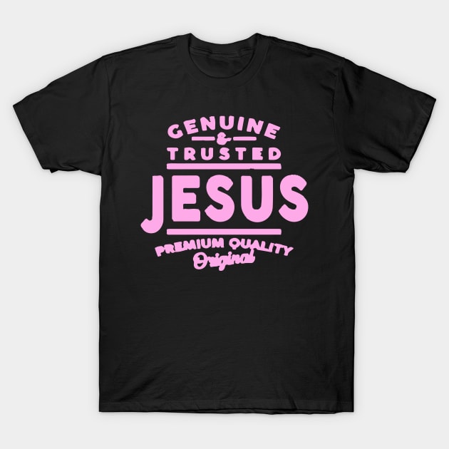 Genuine & Trusted Jesus T-Shirt by moringart